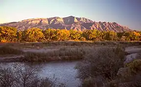 Sandia Mountains, sacred land of the Sandia Pueblo people