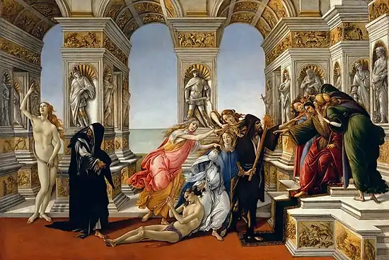 Painting depicting a scene from Greek mythology