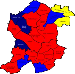 2006 results map