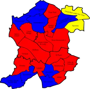 2008 results map