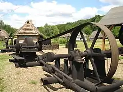 A historic oil well