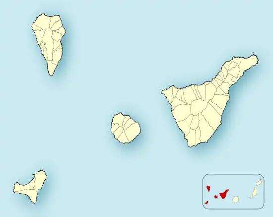 Fasnia is located in Province of Santa Cruz de Tenerife