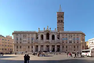 Basilica of St Mary Major41°53′51″N 12°29′55″E﻿ / ﻿41.89750°N 12.49861°E﻿ / 41.89750; 12.49861