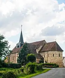 The church in Santranges