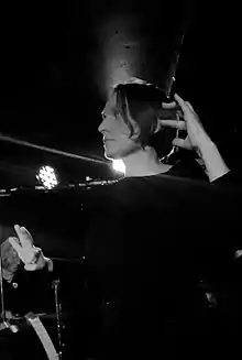 Angliss on theremin in 2014