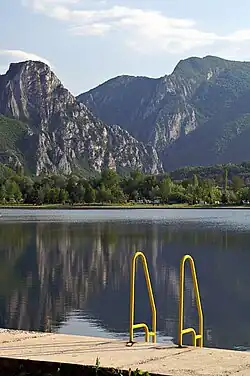 Lake Treska in Saraj