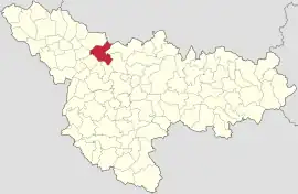 Location in Timiș County