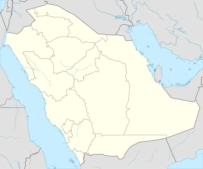 Al Badī‘ is located in Saudi Arabia