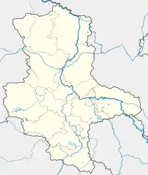 Wallhausen  is located in Saxony-Anhalt