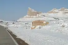 Image 28Winter at Scotts Bluff National Monument (from Nebraska)