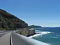 The footpath on Sea Cliff Bridge