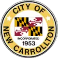 Official seal of New Carrollton, Maryland