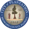 Official seal of Plantation