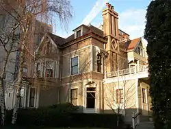 The University Club at the former Stacy House on the corner of Boren and Madison, one of a remaining handful of grand houses that once characterized the neighborhood