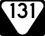 State Route 131 marker