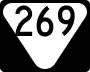 State Route 269 marker