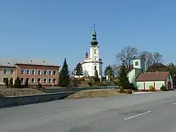 Centre with Church of Saint Michael