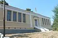 The renovated old primary school of Seliana, built in 1904. The construction was funded by the Greek banker and philanthropist Andreas Syngros