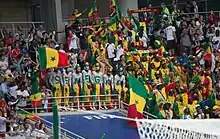 Image 13Senegalese football fans at the 2018 FIFA World Cup in Russia (from Senegal)