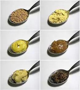 Types of mustard