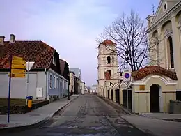 Senoji street in old town