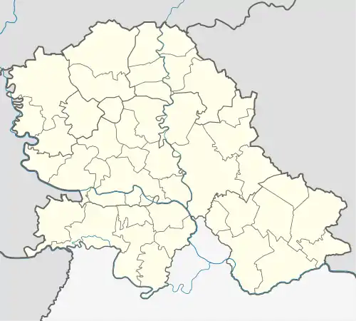 Uzdin is located in Vojvodina