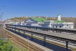 Main railway station.