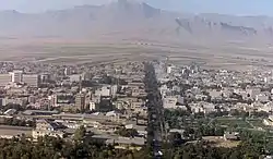 Panoramic view of Shahr-e Kord in 2013