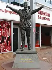 Statue of Shankley at Anfield