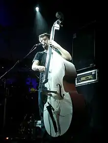 Performing with the John Butler Trio at Wollongong Botanical Gardens, 2008