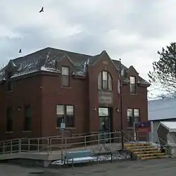 The Sherbrooke post office, built in 1930.