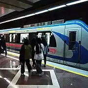 Shiraz Metro-Namazi Station-Passengers