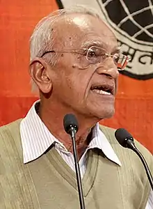 Borisagar at Gujarati Vishwakosh Trust; February 2019