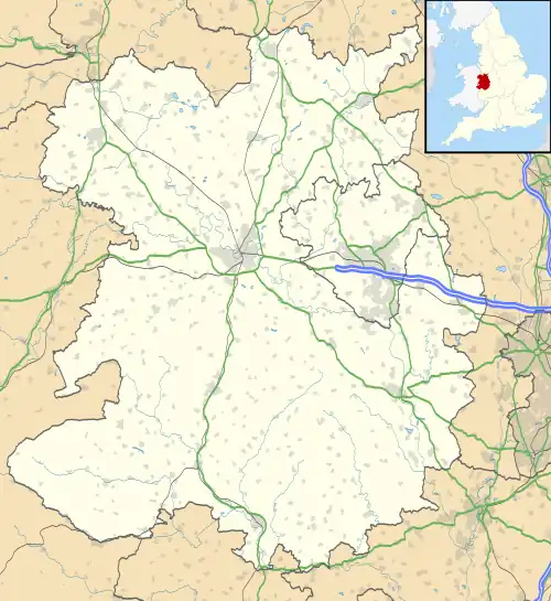 Princess Royal Hospital, Telford is located in Shropshire