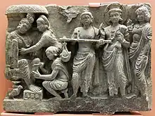 Sibi Jataka, Gandhara