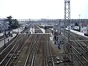 Platforms of the station.