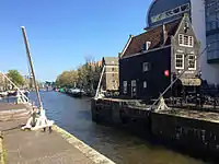 The Oudeschans seen from the Sint Antoniesluis