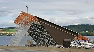 Skibladner boathouse, Gjøvik