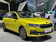 2020 Škoda Rapid Spaceback in China (front)