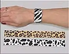 Image 22Slap bracelet worn by young girls in the early-1990s (from 1990s in fashion)