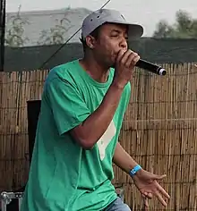 Slim Kid performing in 2013