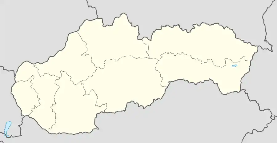 Tekovské Lužany is located in Slovakia