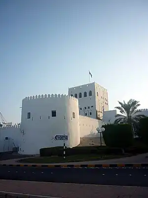 The fort at Al Hujra