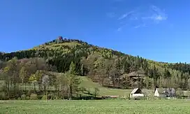 Houses below Sokolik hill