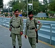 Punjab Rangers at Waga