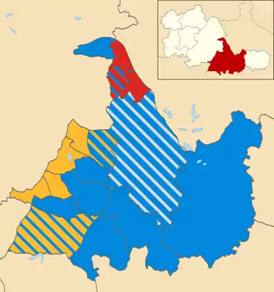 2004 results map