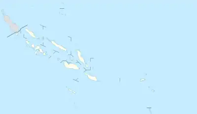 Ghizo is located in Solomon Islands