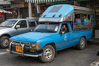 Toyota Hilux in Lopburi province