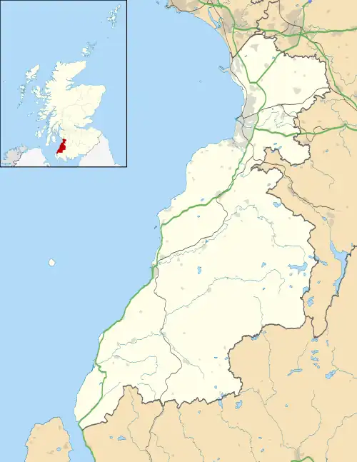 Prestwick  is located in South Ayrshire