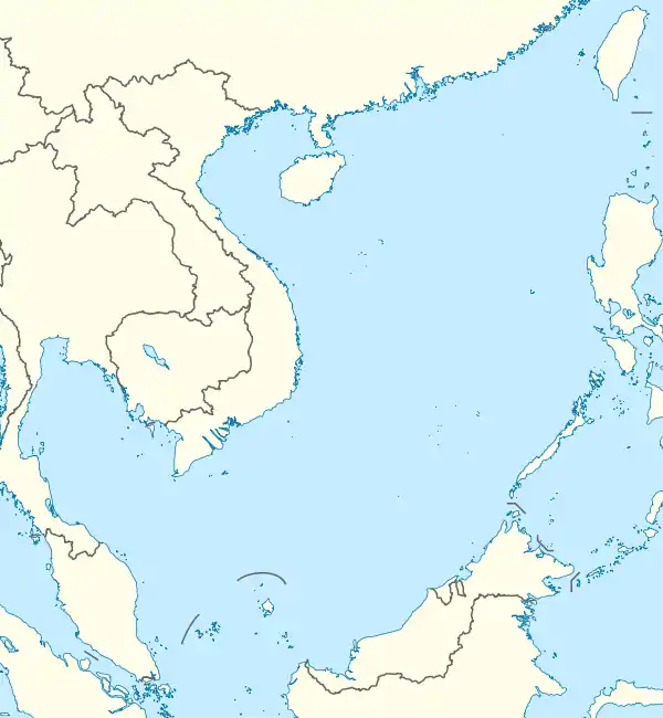 Subi Airport is located in South China Sea